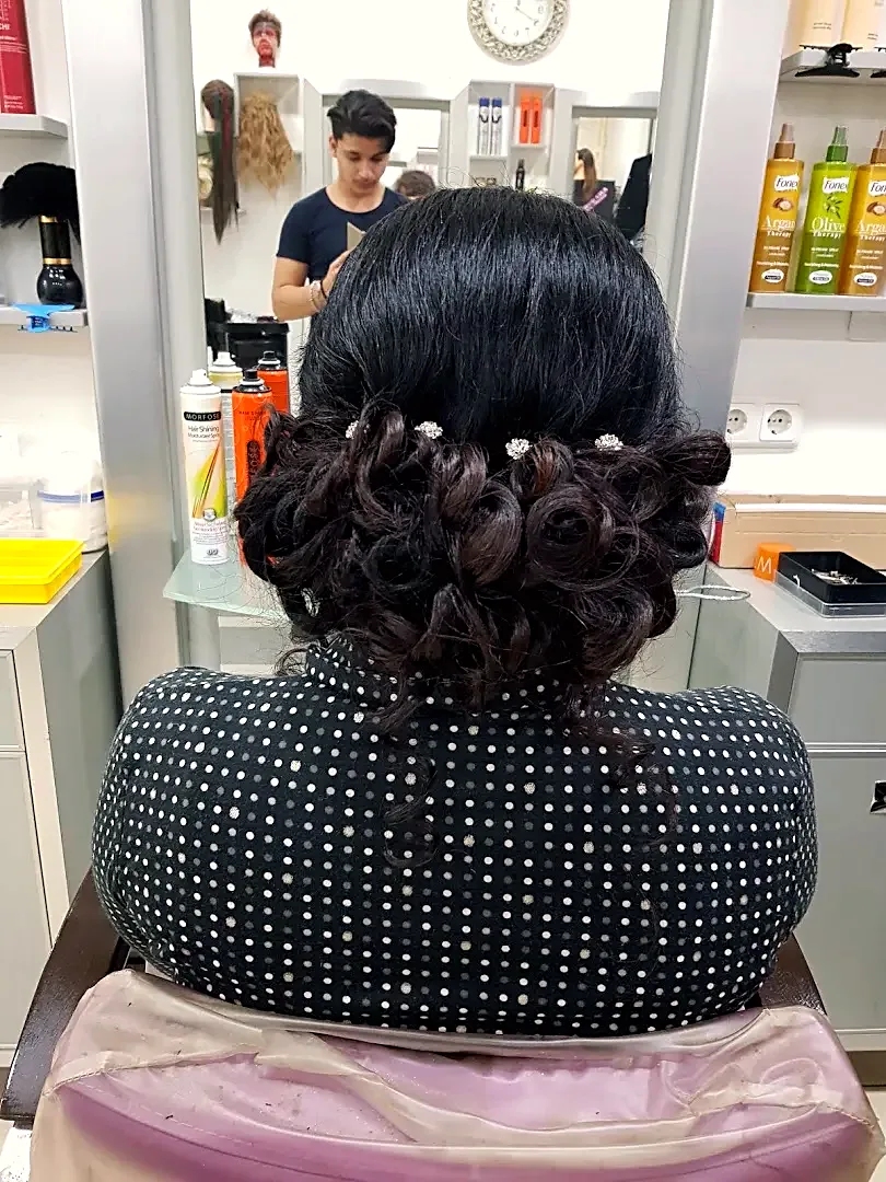 Friseur Lila — Einblick