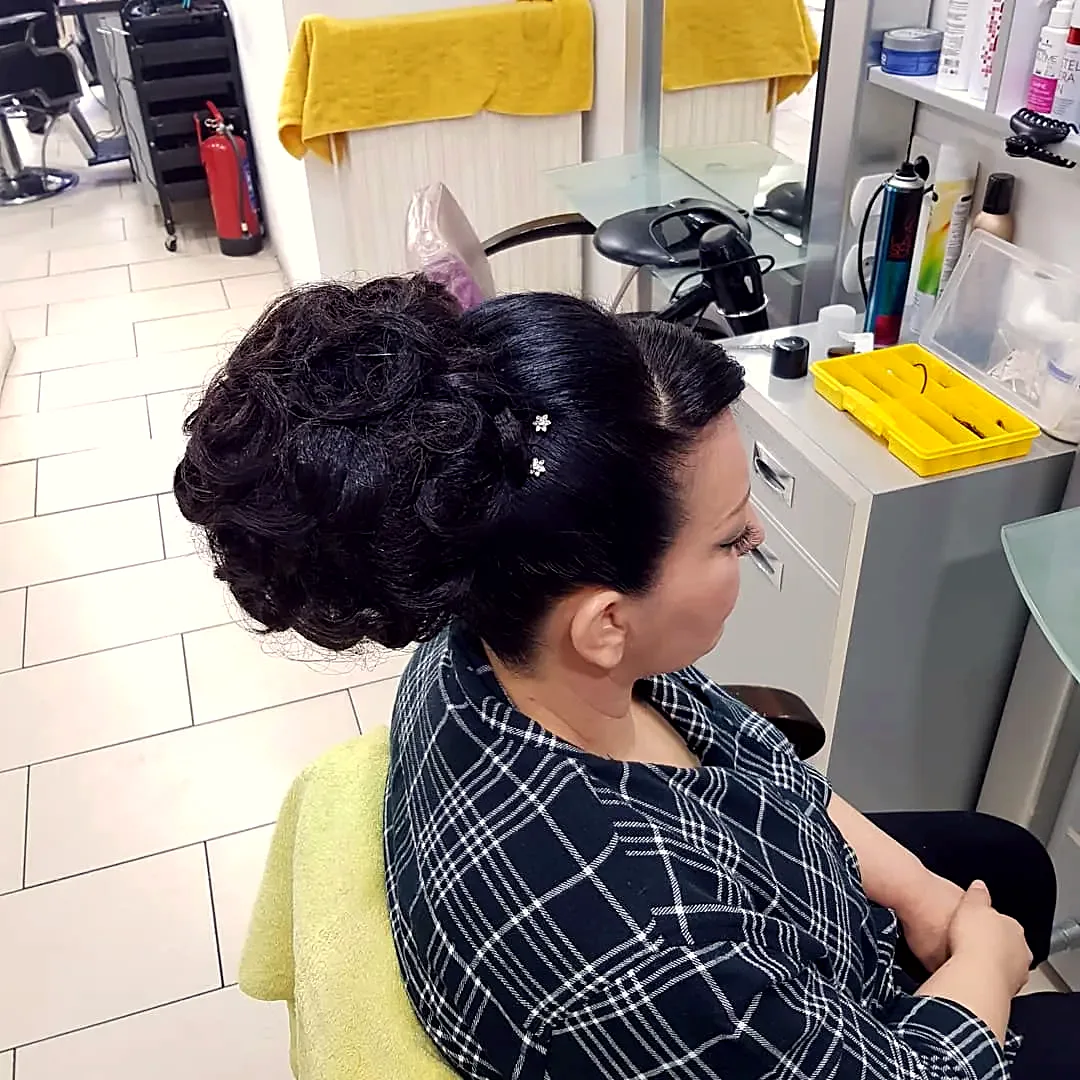 Friseur Lila — Einblick